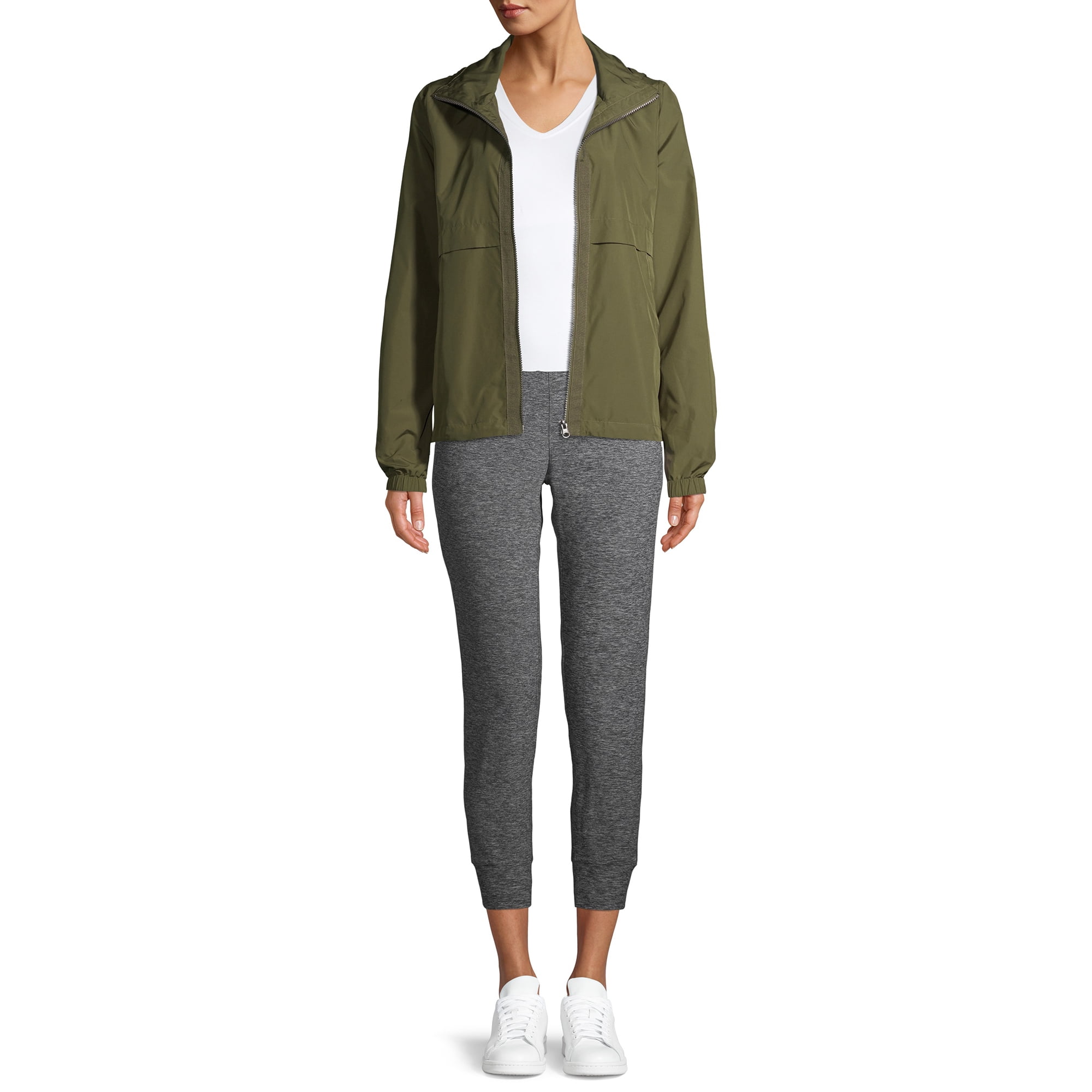 Athletic Works Women/'s Active Commuter Jacket with Hood